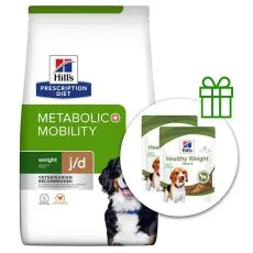 Hill's Prescription Diet Canine Meta+Mobility 12 kg + 2x jutalomfalat GR&Aacute;TISZ