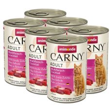 Eledel CARNY ADULT húskeverék - 6 x 400 g