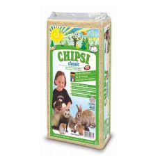 CHIPSI CLASSIC - faforgács alom rágcsálóknak 15L