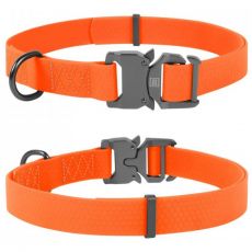 WAU DOG vízálló nyakörv -  narancssárga