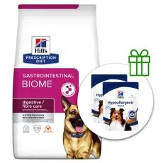 Hill's Prescription Diet Canine GI Biome 10 kg + 2x jutalomfalat GR&Aacute;TISZ