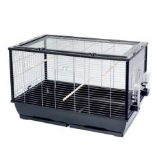 FIONA mini Madárkalitka 78 x 48 x 51 cm FEKETE