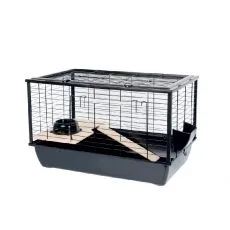 R&aacute;gcs&aacute;l&oacute; &eacute;s kis&aacute;llat ketrec Bunny 80 De Luxe FEKETE