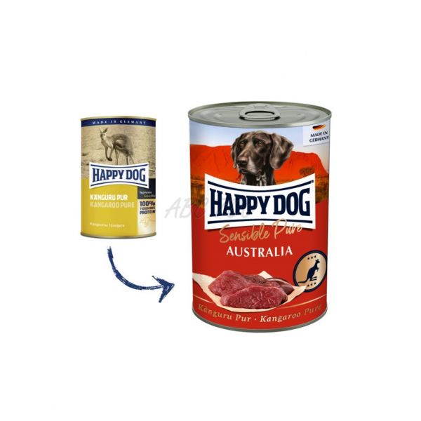 Happy Dog Sensible Pure Australia 6 x 400 g / kenguru