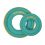 Frizbi kutyáknak Ruffwear Hydro Plane - Aurora Teal, L