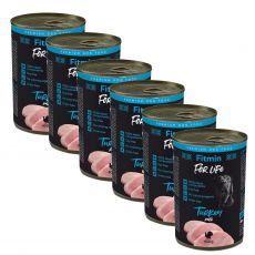 Konzerv Fitmin For Life TURKEY paté 6 x 400 g