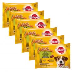 Pedigree Vegyes válogatás zöldségekkel lében 6 x (4 x 100 g)
