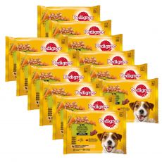 Pedigree Vegyes válogatás zöldségekkel lében 12 x (4 x 100 g)