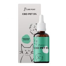 CURE POINT CBD Pet 5%-os olaj, 10 ml