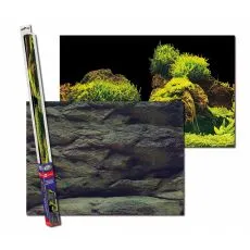 H&aacute;tt&eacute;r akv&aacute;riumhoz ROCK/PLANTS S - 60 x 30 cm