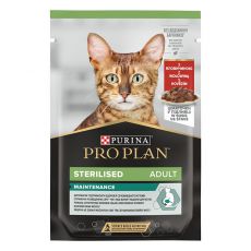 PURINA PRO PLAN CAT STERILISED MAINTENANCE marhahús 85 g