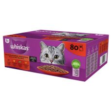 Whiskas tasak klasszikus szószos válogatás 80 x 85 g