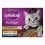 Whiskas Pure Delight vegyes v&aacute;logat&aacute;s zsel&eacute;ben 12 x 85 g