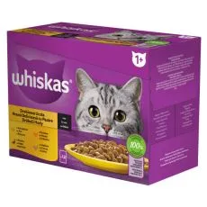 Whiskas Baromfiv&aacute;logat&aacute;s l&eacute;ben 12 x 85 g