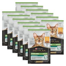 PURINA PRO PLAN CAT STERILISED MAINTENANCE csirke 12 x 85 g