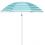 Esernyő Dalia, 180 cm, 32/32 mm, csuklóval, türkiz/fehér