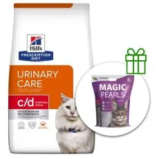 Hill's Prescription Diet Feline c/d Urinary Stress Chicken 8 kg + macskaalom INGYEN