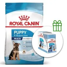 ROYAL CANIN MAXI PUPPY 15 KG + 10 alutasakok GR&Aacute;TISZ