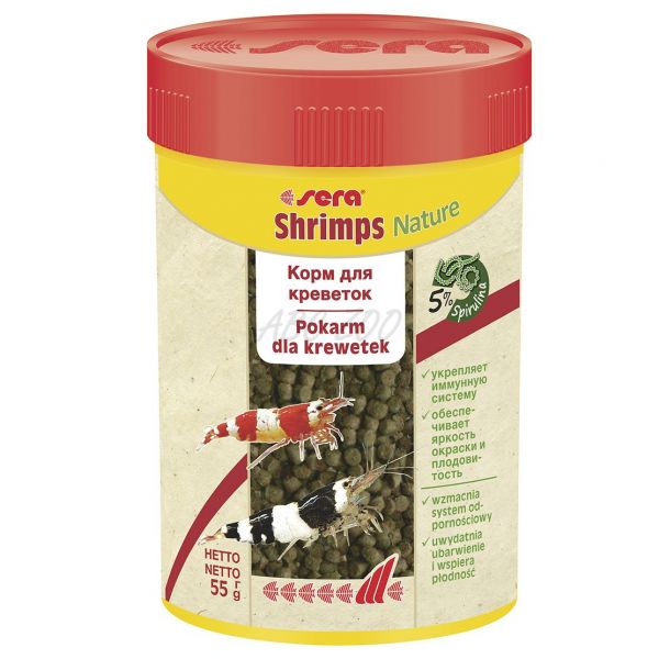 SERA Shrimps Natural táplálék 100 ml