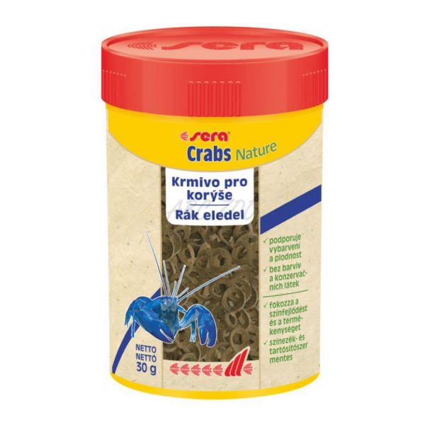 SERA Crabs Natural eledel 100 ml