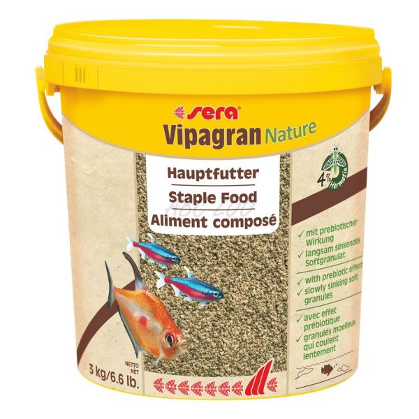 SERA Vipagran Nature 10 L / 3 kg