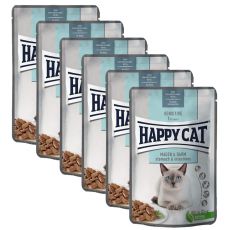 Happy Cat Sensitive Magen & Darm / Gyomor & Bél 6 x 85 g
