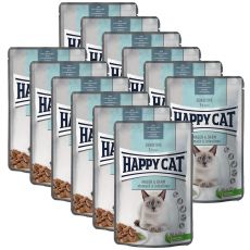 Happy Cat Sensitive Magen & Darm / Gyomor & Bél 12 x 85 g