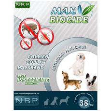 MAX BIOCIDE paraziták elleni nyakörv kistestű kutyáknak- 38 cm