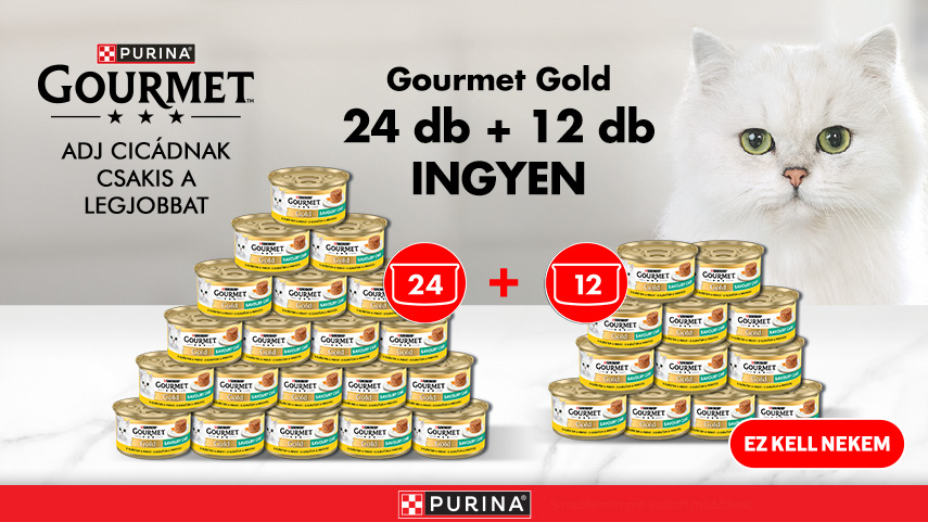 Gourmet Gold akció