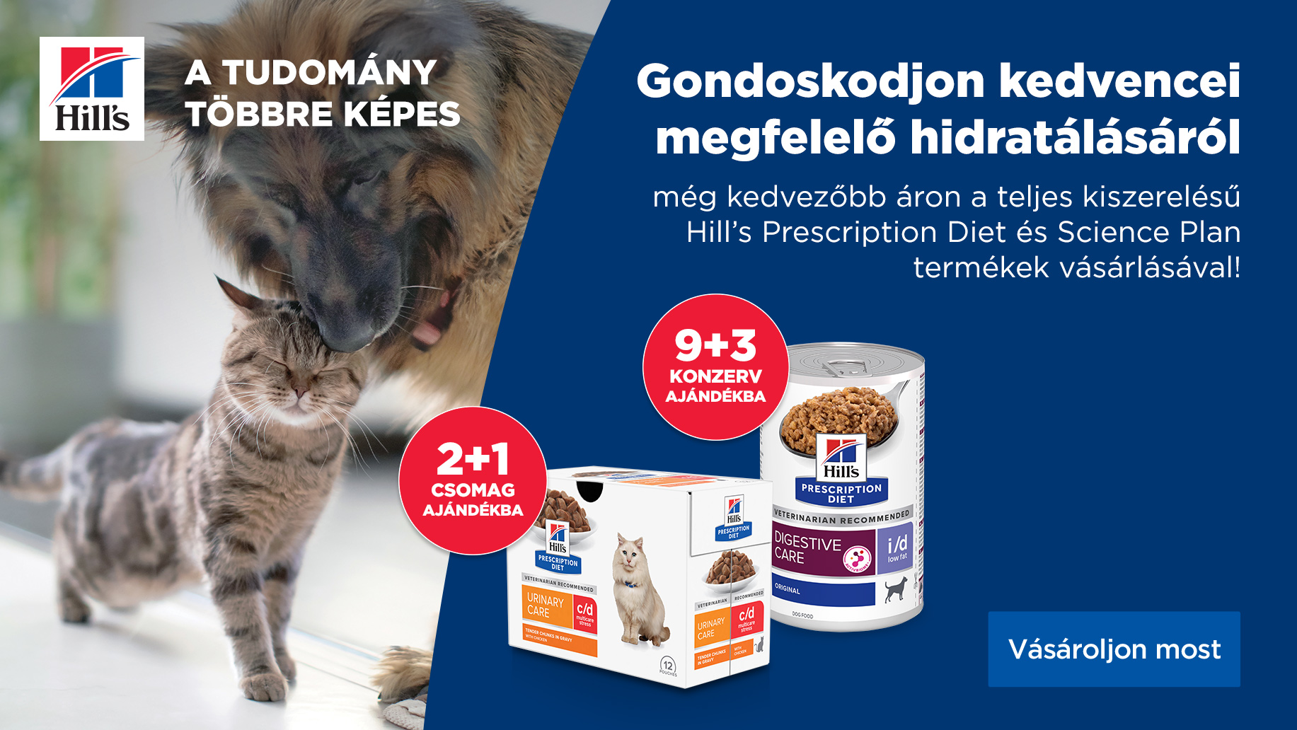 Hill´s tasakok és konzervek ingyen