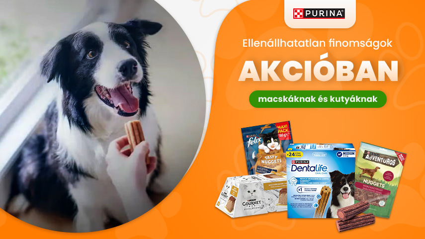 Purina finomságok akcióban