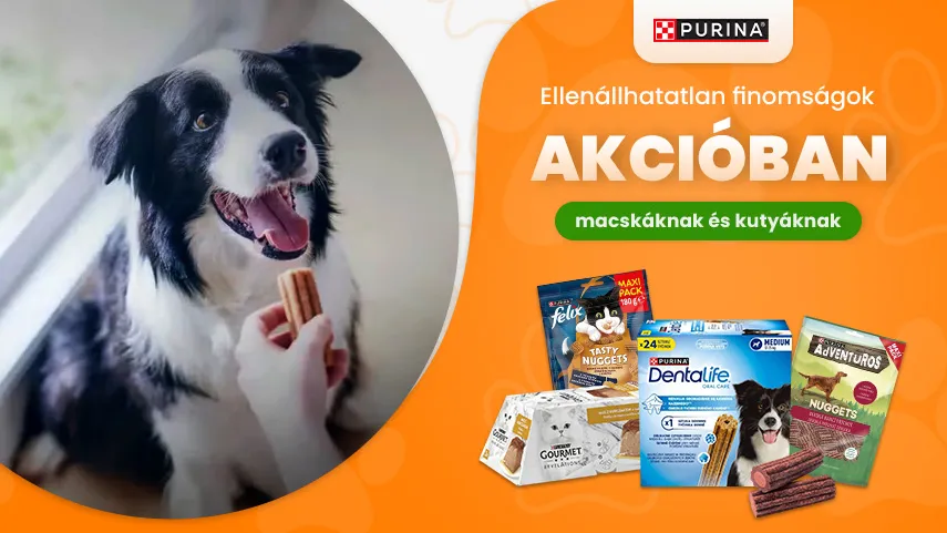 Purina finomságok akcióban
