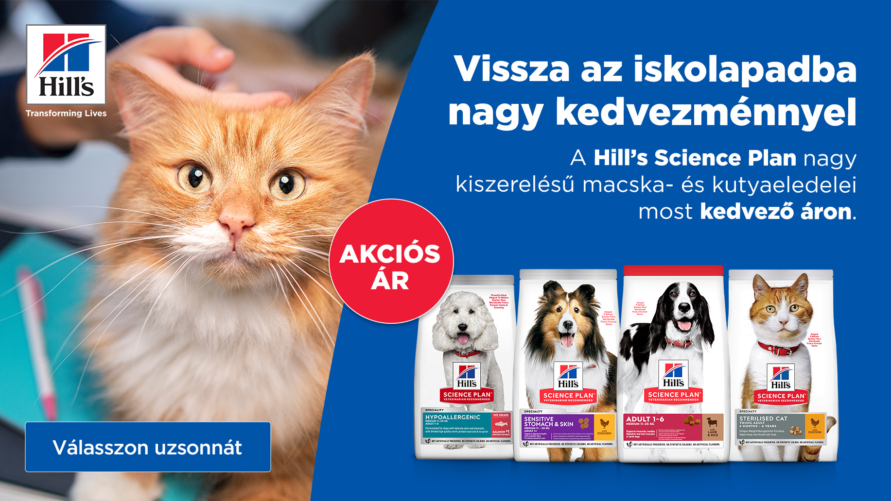Hill´s akciós ár