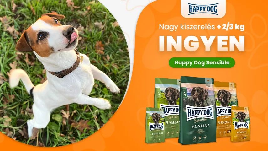 Happy Dog Sensible + 2/3 kg INGYEN