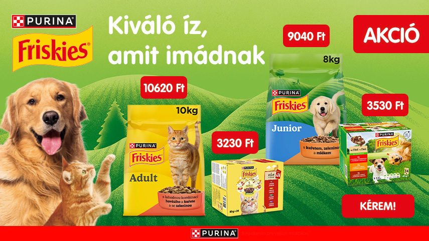 Friskies akciós ár